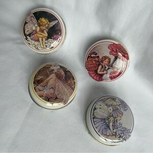 Cicely Mary Barker Flower Fairy Tins - Set of 4
